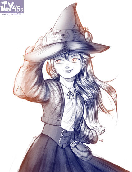 Lexa, Bust, Lineart.